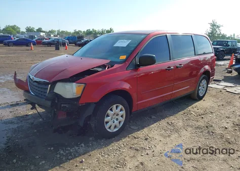 2008 Chrysler Town & Country Lx from USA, damaged, VIN 2A8HR44H68R748780
